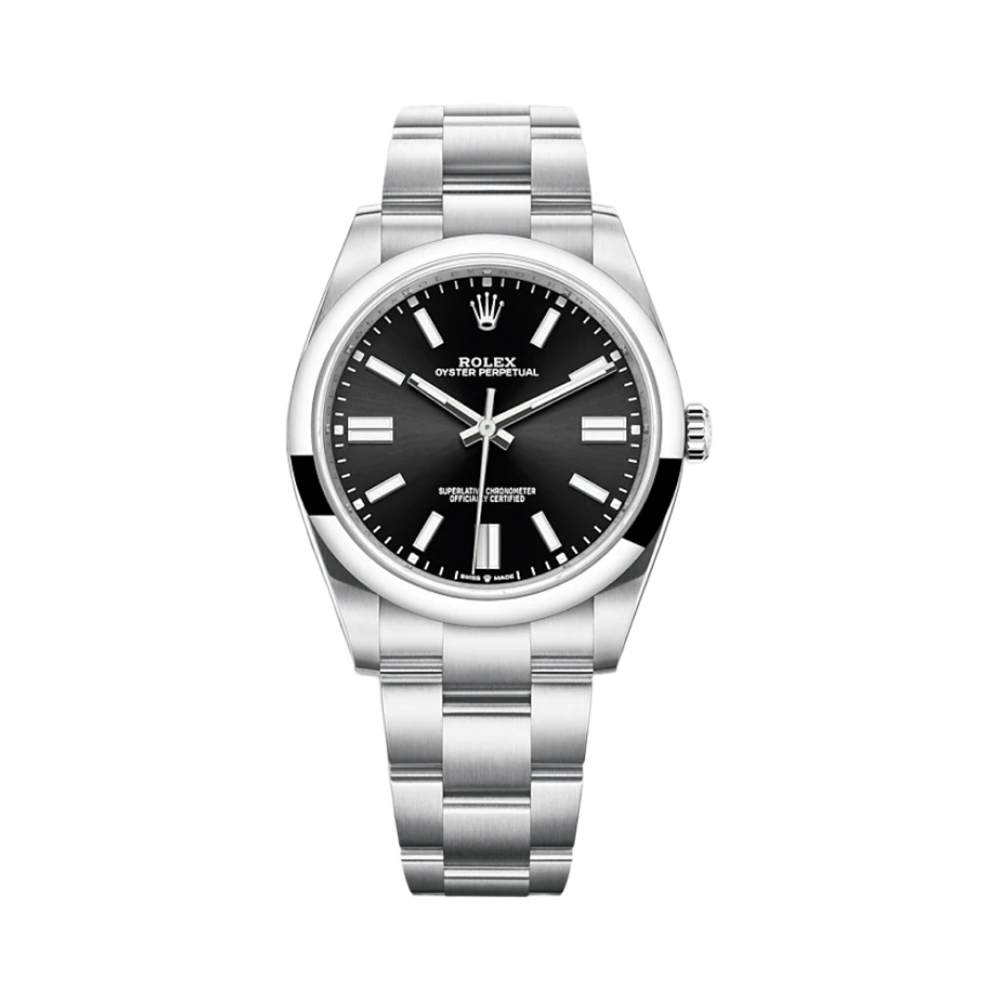 롤렉스 오이스터 퍼페추얼 41mm 124300 브라이트 블랙 오이스터(Rolex Oyster Perpetual 41mm 124300 Bright Black Oyster)