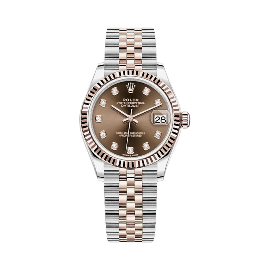 롤렉스 데이트저스트 31mm 278271 초콜릿 다이아 셋팅 쥬빌리(Rolex Datejust 31mm 278271 Chocolate Diamond-Set Jubilee) - 1