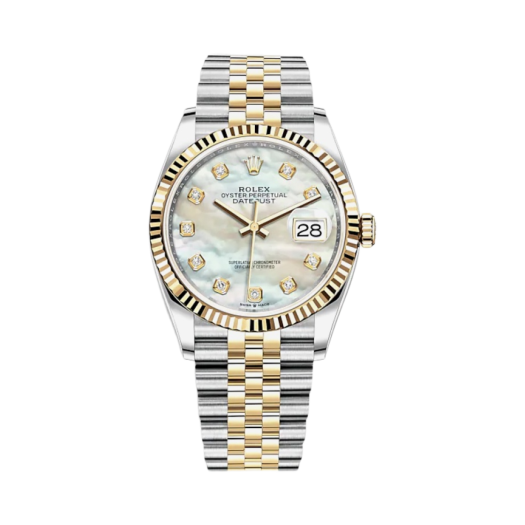 Rolex Datejust 36mm 126233 MoP Diamond-Set Jubilee