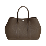 Hermes Garden Party 30 Bag Negonda & Palladium Eucalyptus