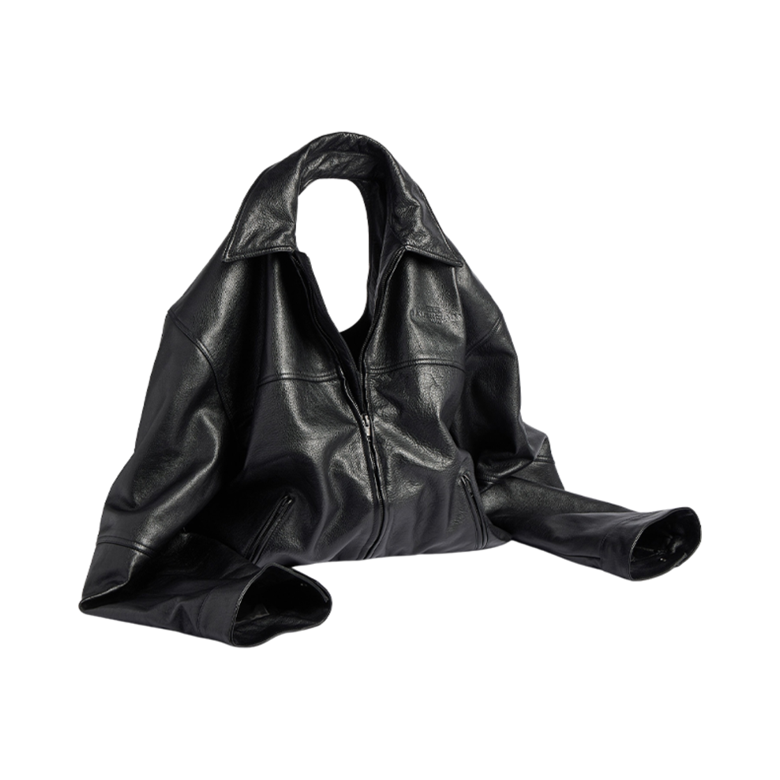 발렌시아가 그레이드 로브 레더 자켓 백 블랙(Balenciaga Garde Robe Leather Jacket Bag Black) - 2