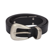 Matin Kim Western Style Belt Black