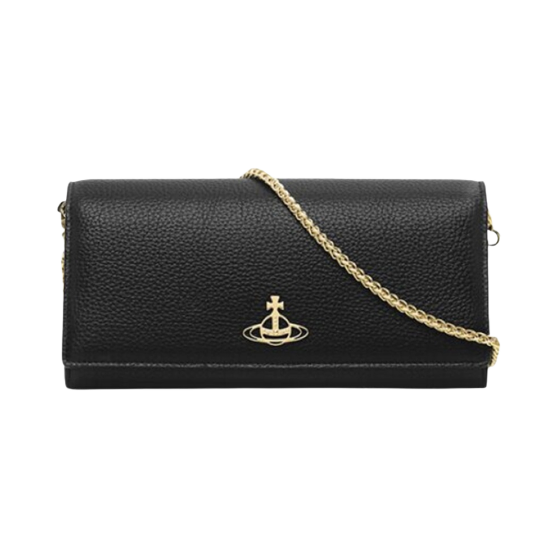 51030009U-S000D-N402 Vivienne Westwood Wallet On Chain Bag Black