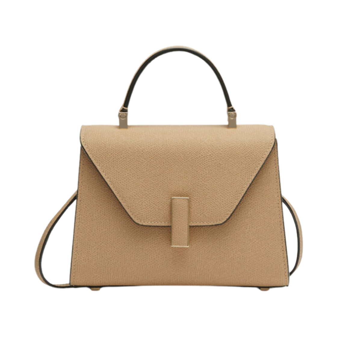 발렉스트라 이지데 크로스바디 마이크로 백 캐시미어 베이지(Valextra Iside Crossbody Micro Bag Cashmere Beige)