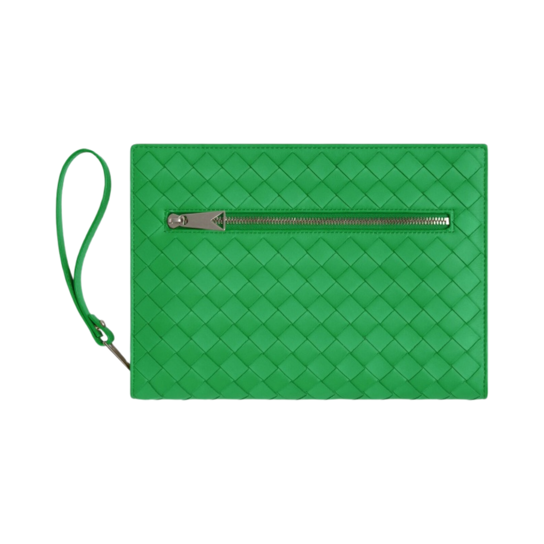 보테가 베네타 스몰 인트레치아토 도큐먼트 케이스 패러킷(Bottega Veneta Small Intrecciato Document Case Parakeet) - 1
