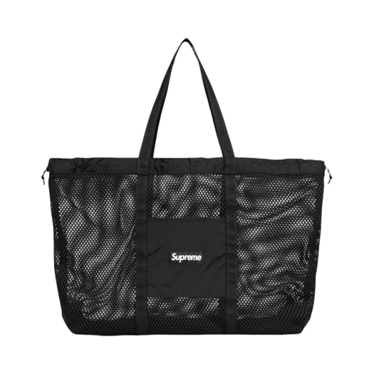 【美品】 Supreme Raffia Tote Black シュプリーム Supreme シュプリーム 20SS Raffia Tote ラフィア トートバッグ