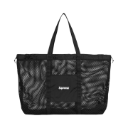 バッグ Supreme mesh tote bag black Supreme Mesh Tote Bag (SS25) - $118
