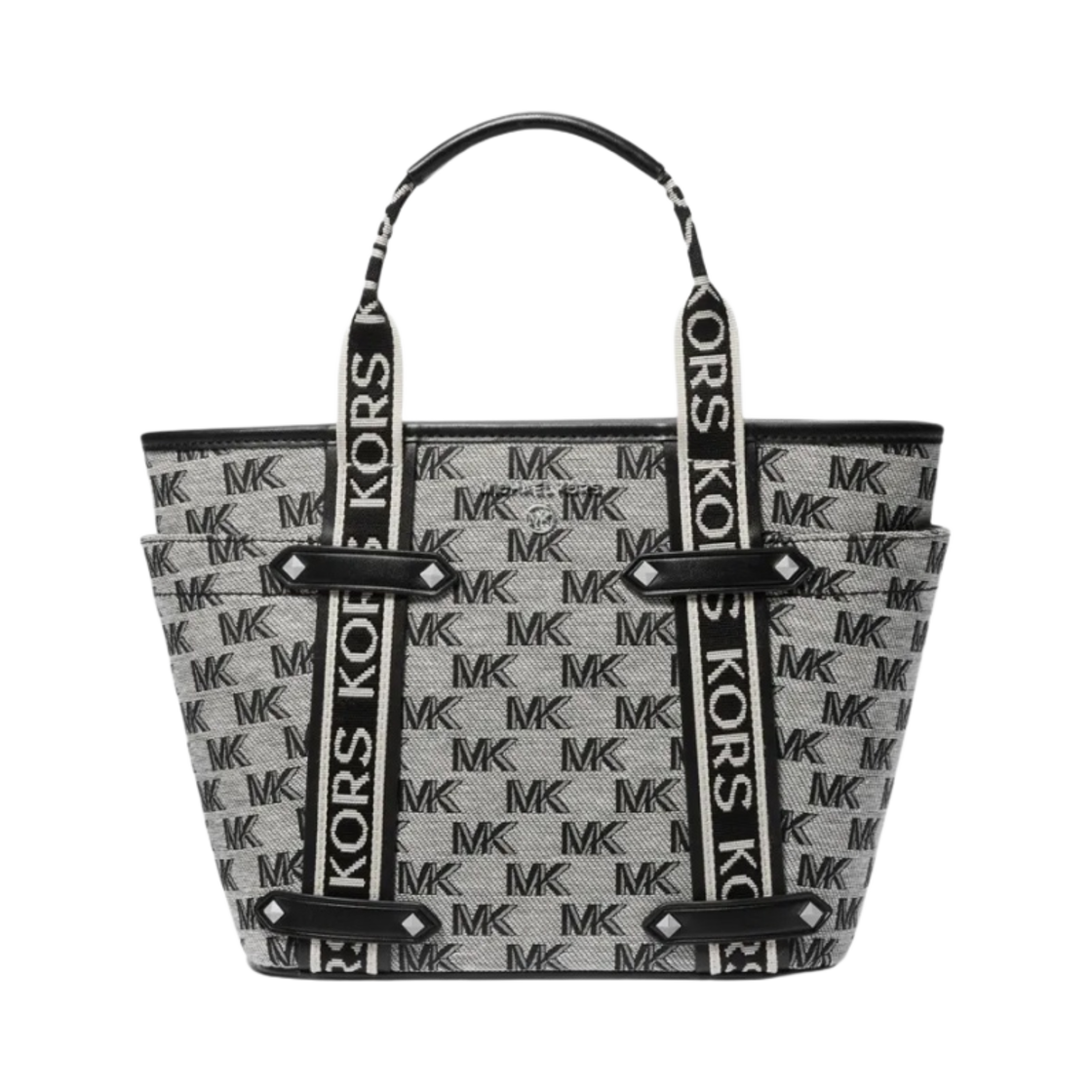 마이클 코어스 모브 로고 스몰 토트백 블랙(Michael Kors Maeve Logo Small Tote Bag Black) - 1