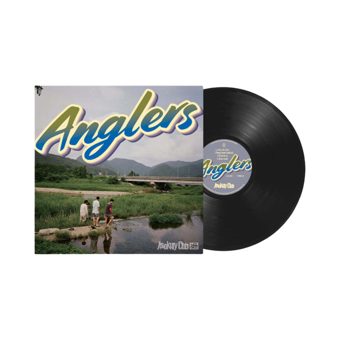 - JisokuryClub Compilation Album Anglers LP Black