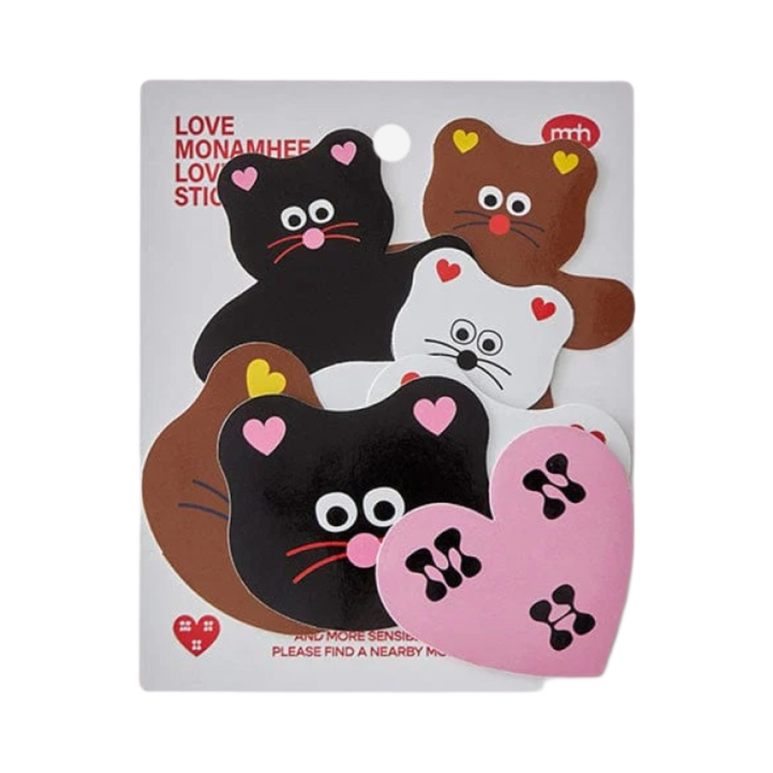 모남희 스티커팩 (7개 세트)(Monamhee Sticker Pack (Set of 7))