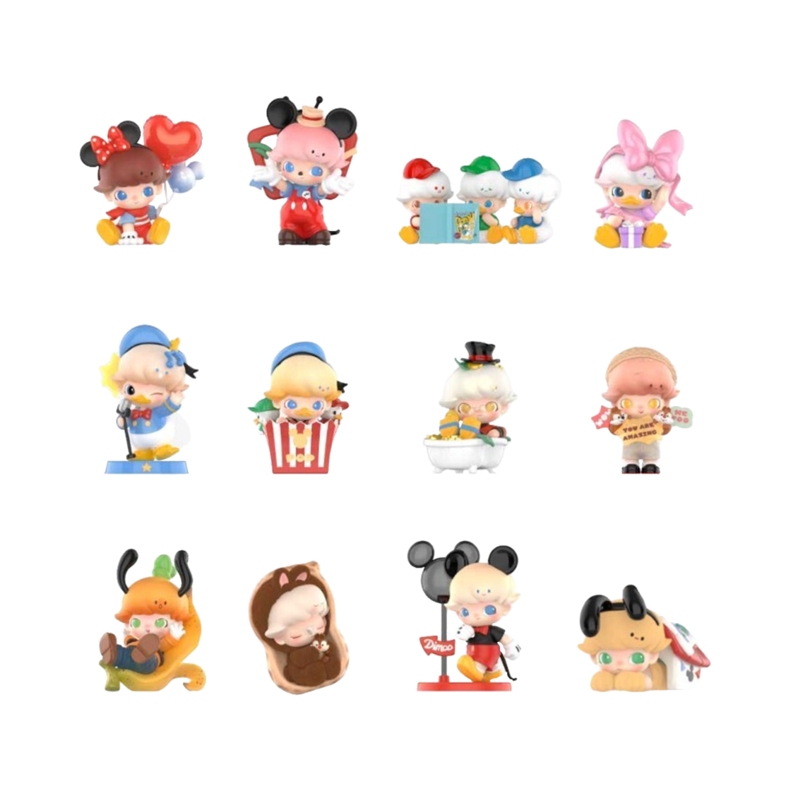팝마트 디무 월드 x 디즈니 시리즈 피규어 미개봉 랜덤박스 (12개입)(Pop Mart Dimoo World x Disney Series Figures Sealed Case (12 Blind Boxes)) - 2