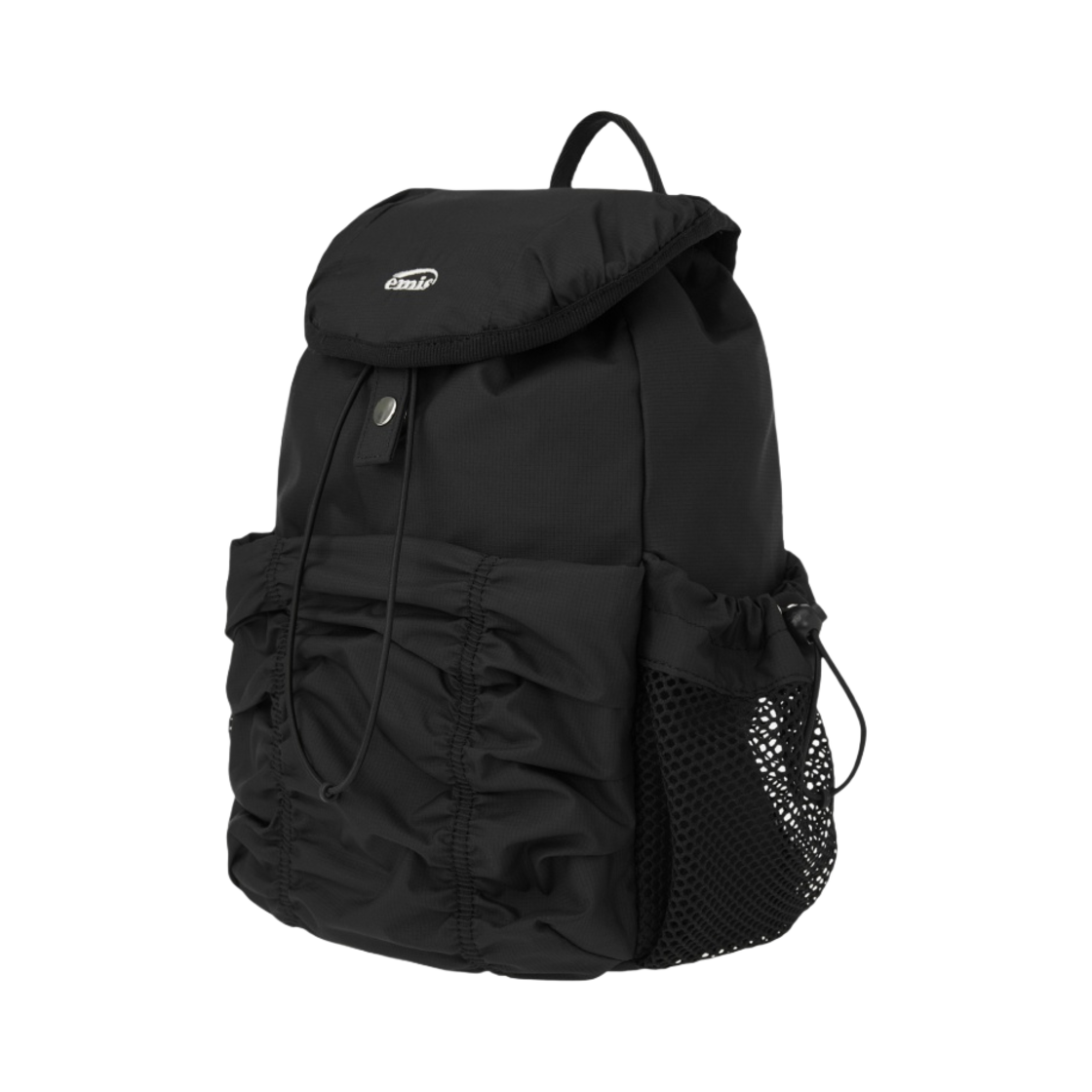 EMIS SHIRRING BACKPACK ミニバックパック ブラック ☆emis☆SHIRRING BACKPACK☆送料・関税込☆ (EMIS/バックパック