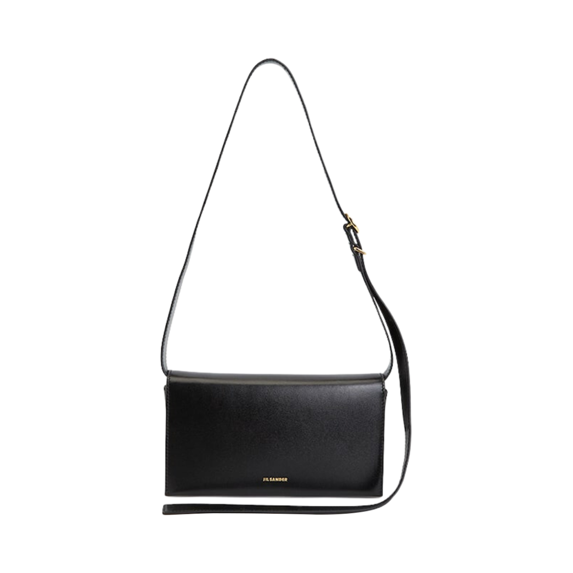 J07ZH0012-P4840-001 Jil Sander All Day Shoulder Bag Black