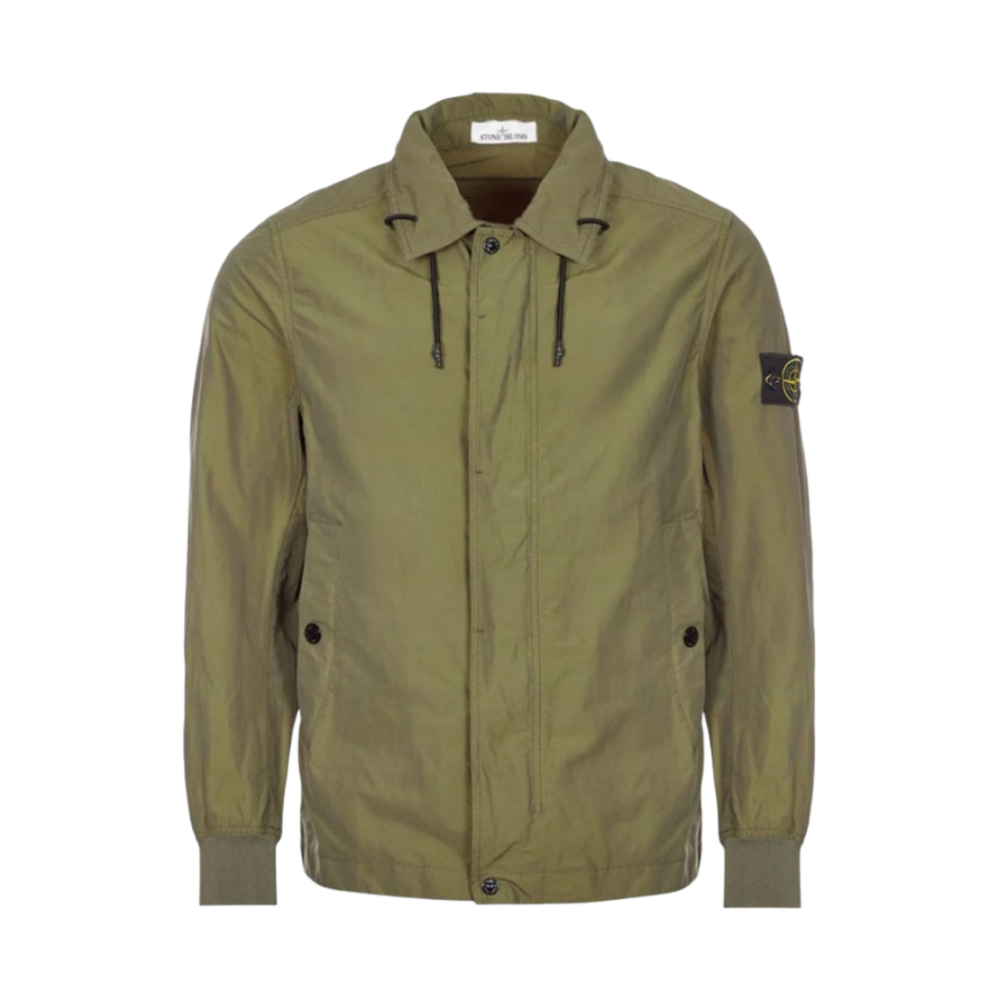 스톤 아일랜드 41022 마이크로 랩스 나일론 자켓 올리브 그린 - 21SS(Stone Island 41022 Micro Reps Nylon Jacket Olive Green - 21SS) - 1