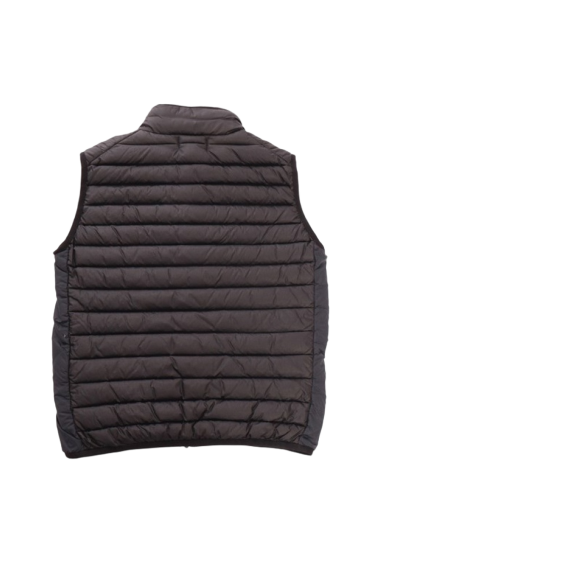 (키즈) 스톤 아일랜드 G0224 룸 우븐 체임버스 R-나일론 다운-TC 베스트 블랙 - 23FW((Kids) Stone Island G0224 Loom Woven Chambers R-Nylon Down-TC Vest Black - 23FW) - 2