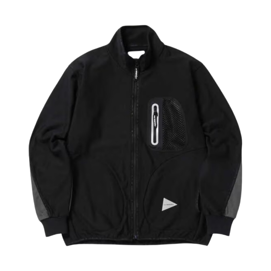 5743281057010 And Wander Light Fleece Jacket Black