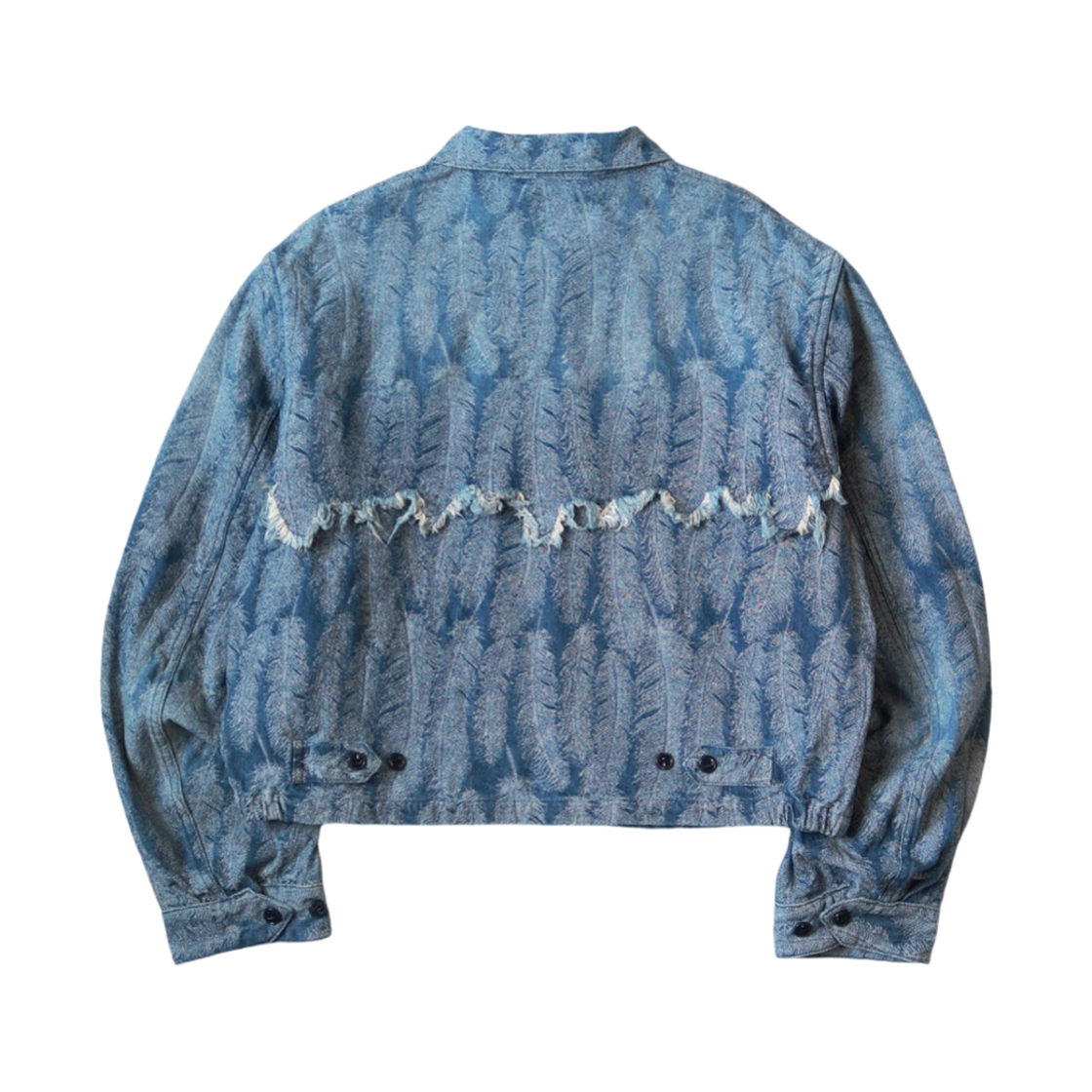 캐피탈 12온즈 맥파이 데님 드리즐러 자켓 라이트 인디고(Kapital 12 oz. Magpie Denim Drizzler Jacket Light Indigo) - 2