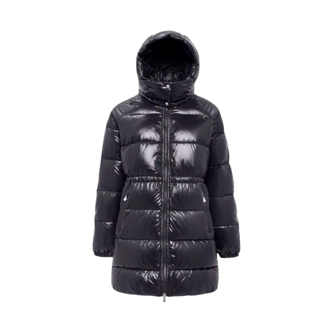 (W) 피레넥스 퓨전 샤이니 후드 다운 자켓 블랙((W) Pyrenex Fusion Shiny Hooded Down Jacket Black) - 1