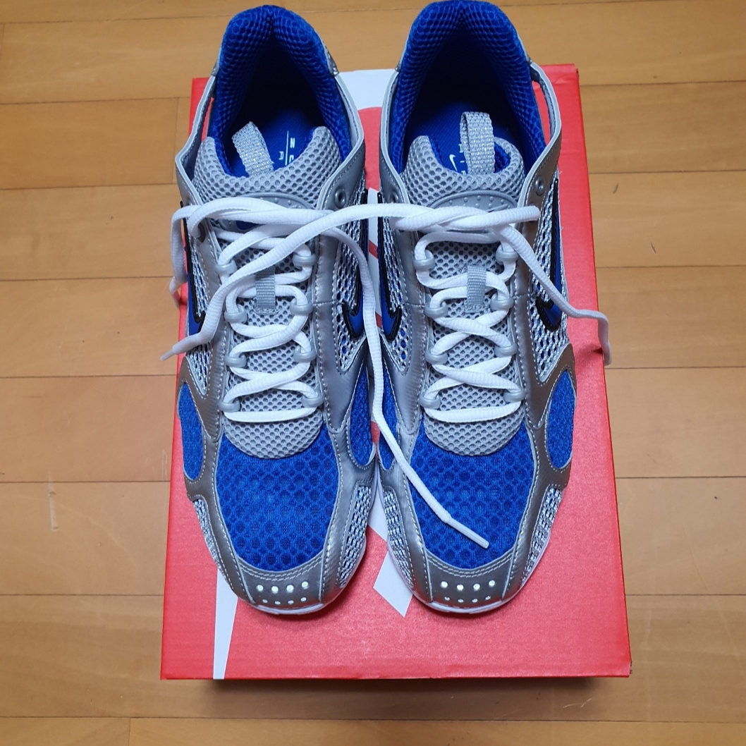 Nike Air Zoom Spiridon Cage 2 Varsity Royal 착용 스타일