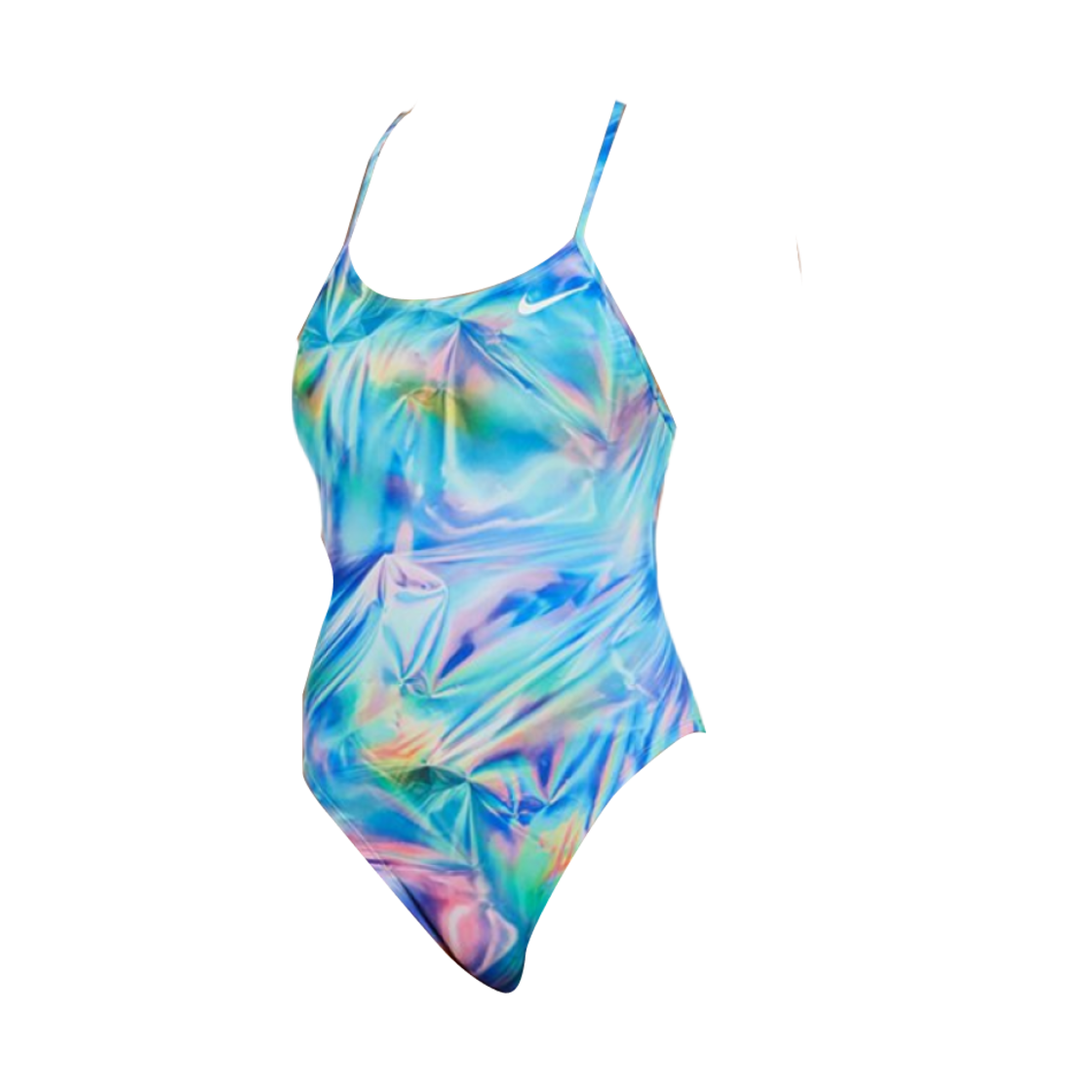NESSC015-969 (W) Nike Swim Solar Rise Lace Up Tie Back Cool Multi