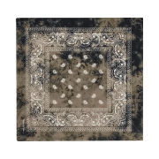 DEFGARMENTS Bleach Bandana Black