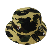 BAPE New Era 1st Camo Bucket Hat Yellow