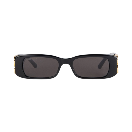 621643T00011000/BB0096S001 (W) Balenciaga Dynasty Rectangle Sunglasses Black