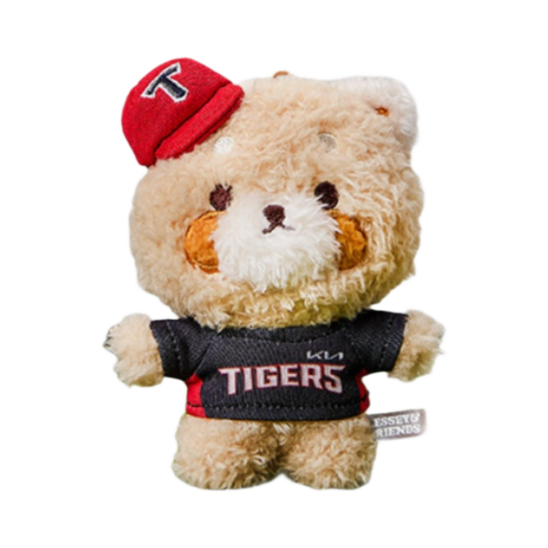 - Lessey & Friends x KBO The Strongest Lessey Stuffed Toy Keyring KIA Tigers - 대표 이미지 #1