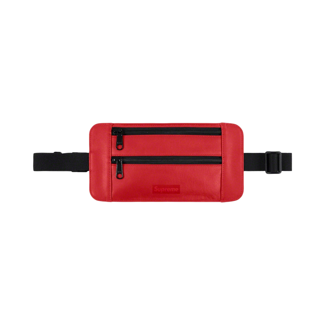 - Supreme Leather Waist/Shoulder Pouch Red - 19SS