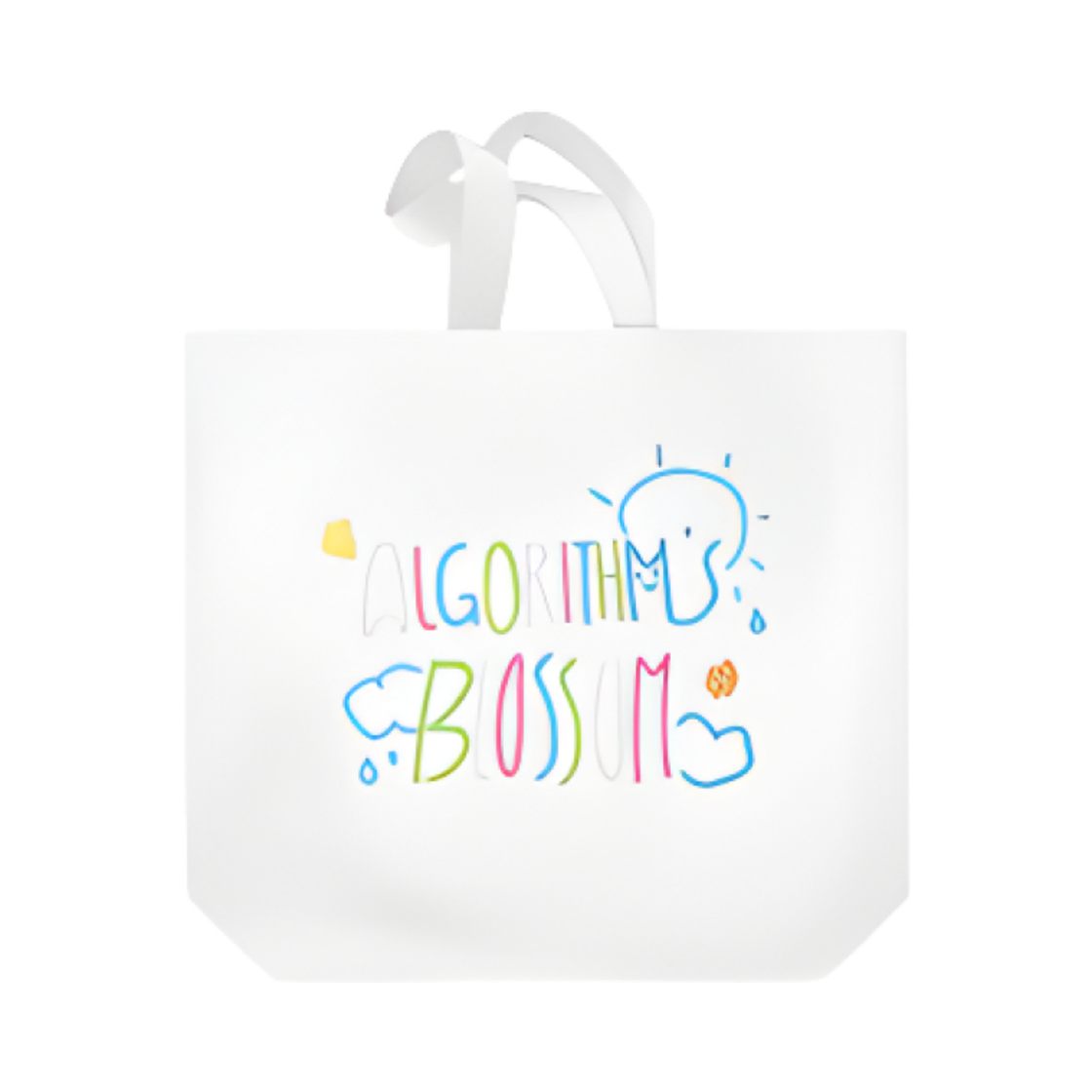 QWER 리유저블 백 화이트(QWER Reusable Bag White) - 2