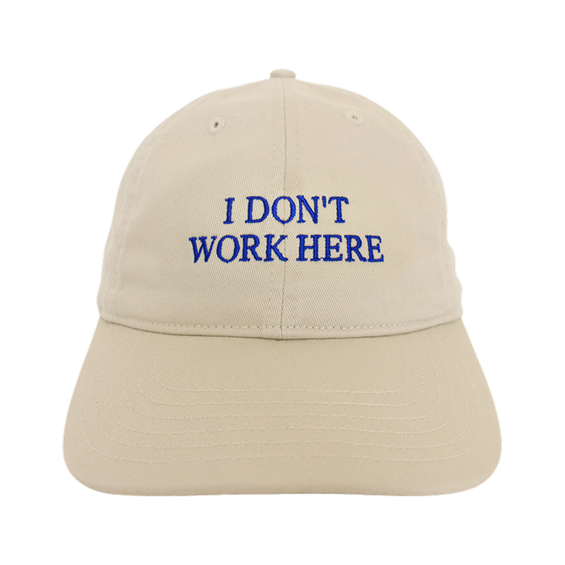 아이디어 쏘리 아이 돈 워크 히어 햇 베이지(IDEA Sorry I Don't Work Here Hat Beige)