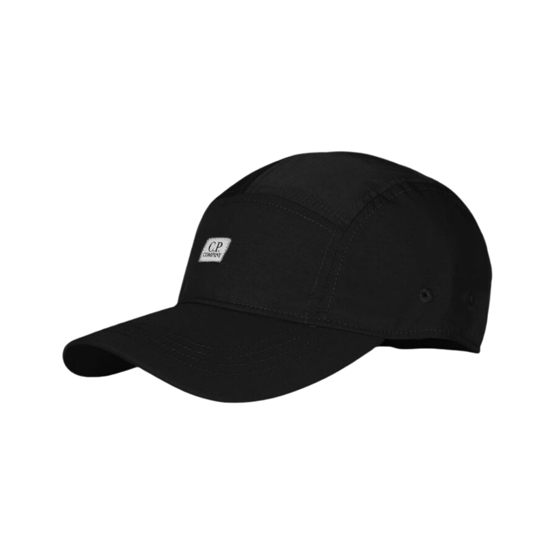12CMAC173A005434A999 C.P. Company Chrome Logo Cap Black - 22SS