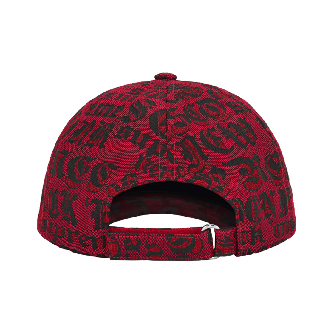 슈프림 시티스 자카드 6-패널 레드 - 25SS(Supreme Cities Jacquard 6-Panel Red - 25SS) - 2