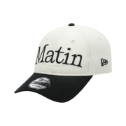 New Era x Matin Kim Basic Unstructured Ball Cap Ivory