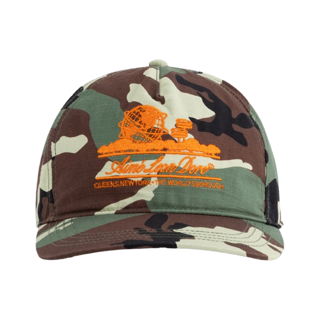 - Aime Leon Dore Unisphere Hat Woodland Camo