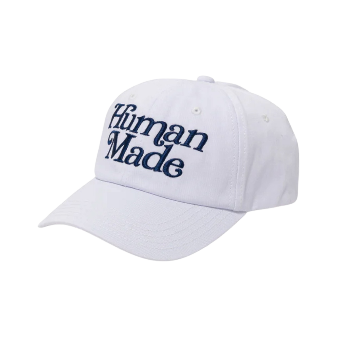 휴먼 메이드 x 베르디 걸스 돈 크라이 6 패널 캡 #4 화이트(Human Made x Verdy Girls Don't Cry 6 Panel Cap #4 White)