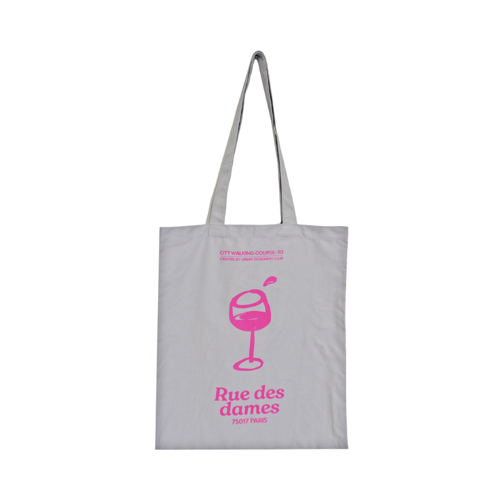 [아코크 X 유디씨 파리] 아트워크 에코백_그레이([ACOC X UDC PARIS] Artwork Eco Bag_Gray) - 1