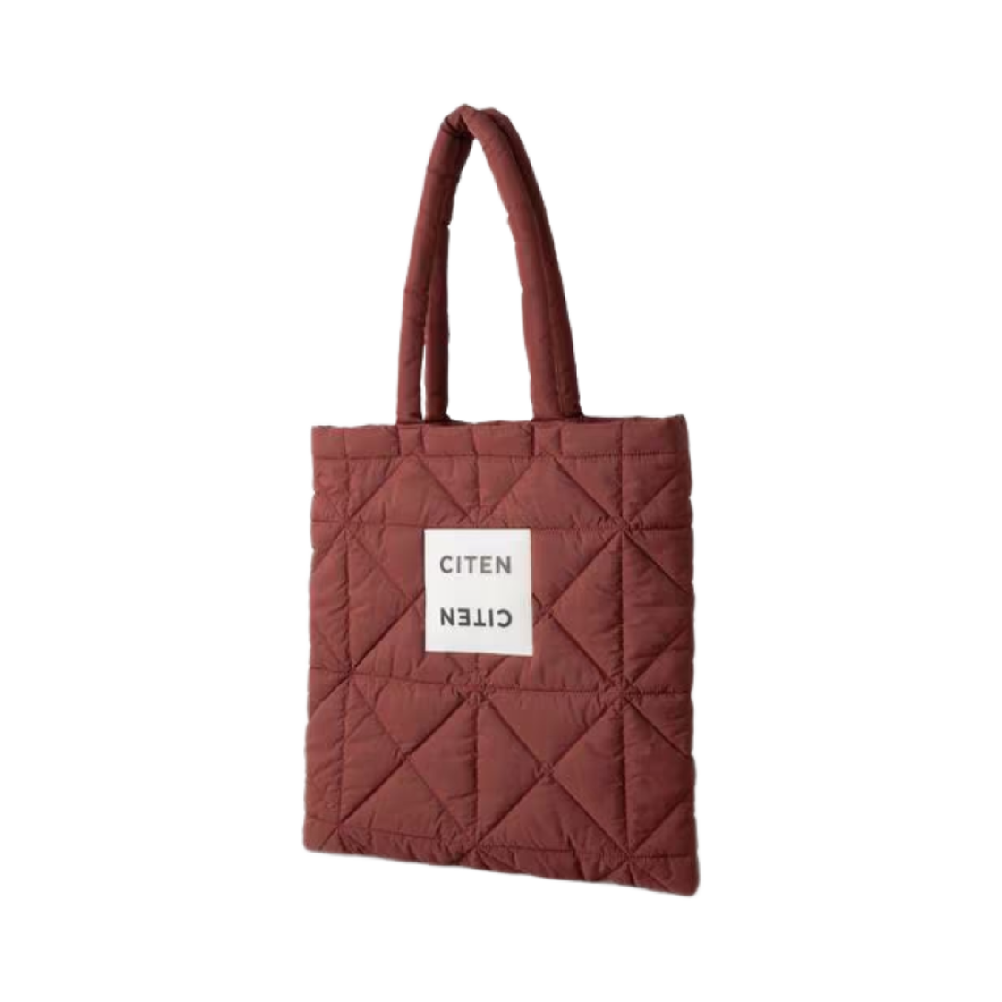 시텐 패디드 토트백 와인(Citen Padded Tote Bag Wine) - 2
