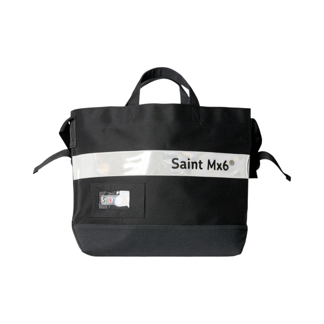 A23-060-13 Saint Mxxxxxx Tote Bag M Black - 23AW