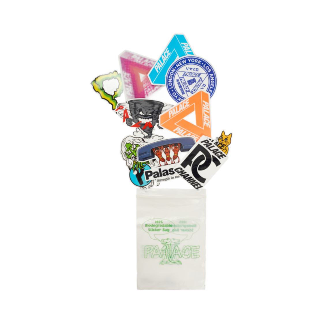 - Palace Winter Sticker Pack Multi - 24FW