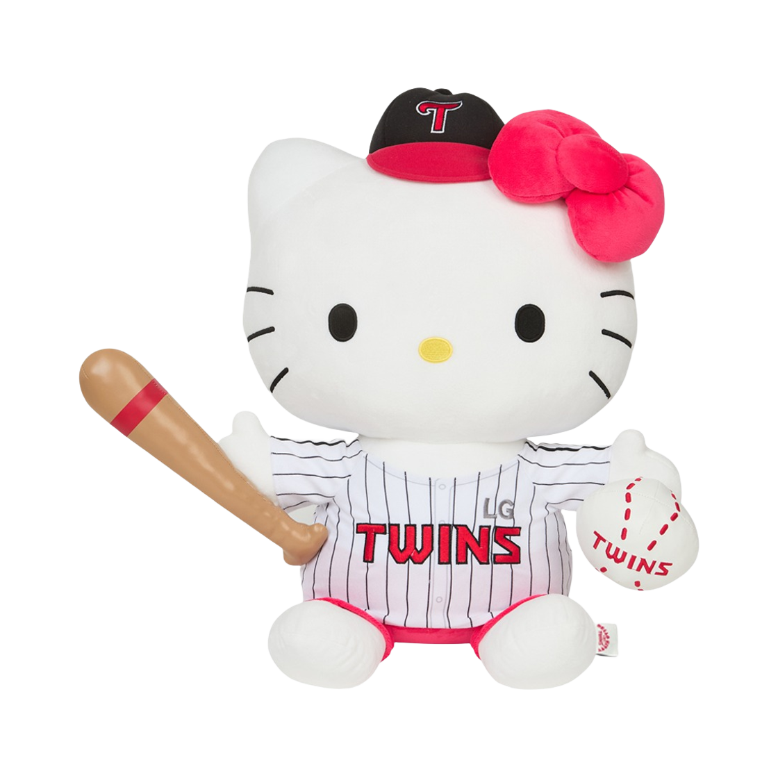 LG 트윈스 x 헬로 키티 데일리 L 플러시(LG Twins x Hello Kitty Daily L Plush)