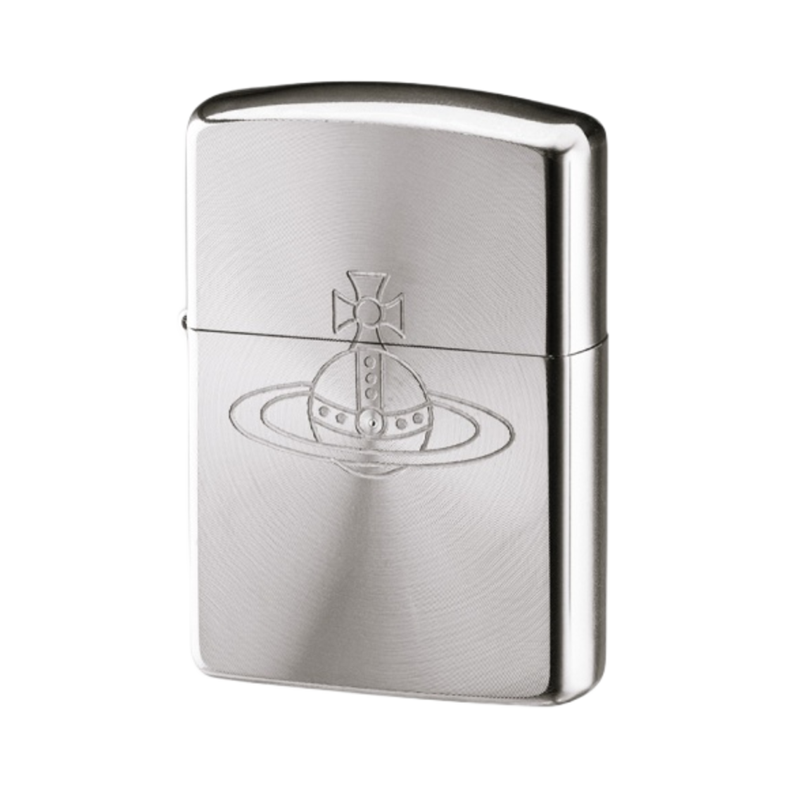 505253218/1218100 Vivienne Westwood Spin Orb Zippo Lighter Silver