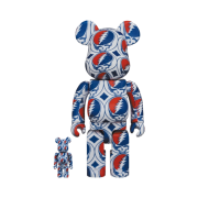 Bearbrick x Grateful Dead Steal Your Face 100% & 400% Set