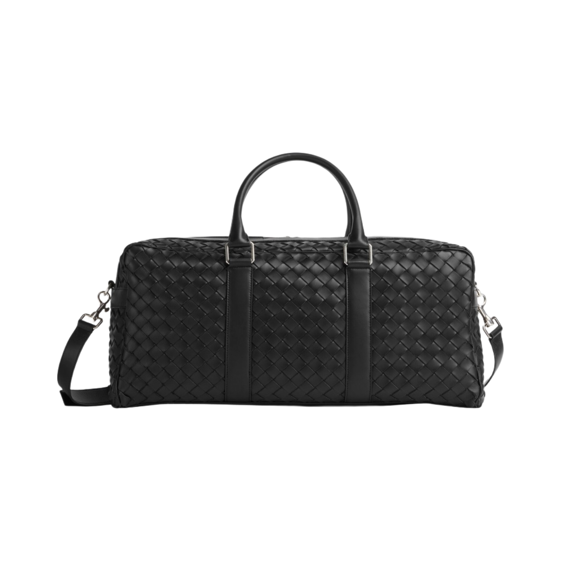 보테가 베네타 인트레치아토 짐백 블랙(Bottega Veneta Intrecciato Gym Bag Black) - 1