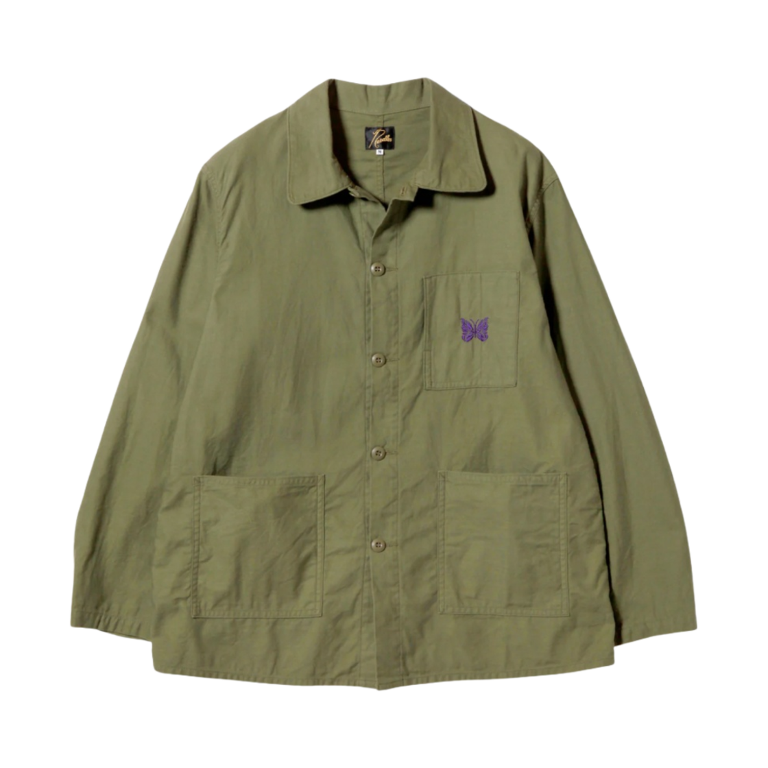 니들스 D.N. 커버올 백 사틴 올리브