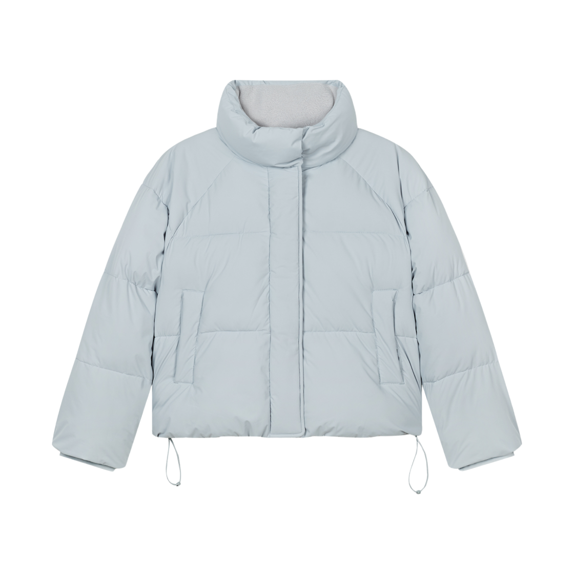 (W) 스파오 파스텔 푸퍼 라이트 블루((W) Spao Pastel Puffer Light Blue)
