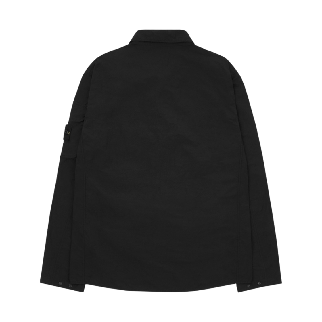 스톤 아일랜드 10502 나슬란 라이트 가먼트 다이드 오버셔츠 블랙 - 22SS(Stone Island 10502 Naslan Light Garment Dyed Overshirt Black - 22SS) - 2