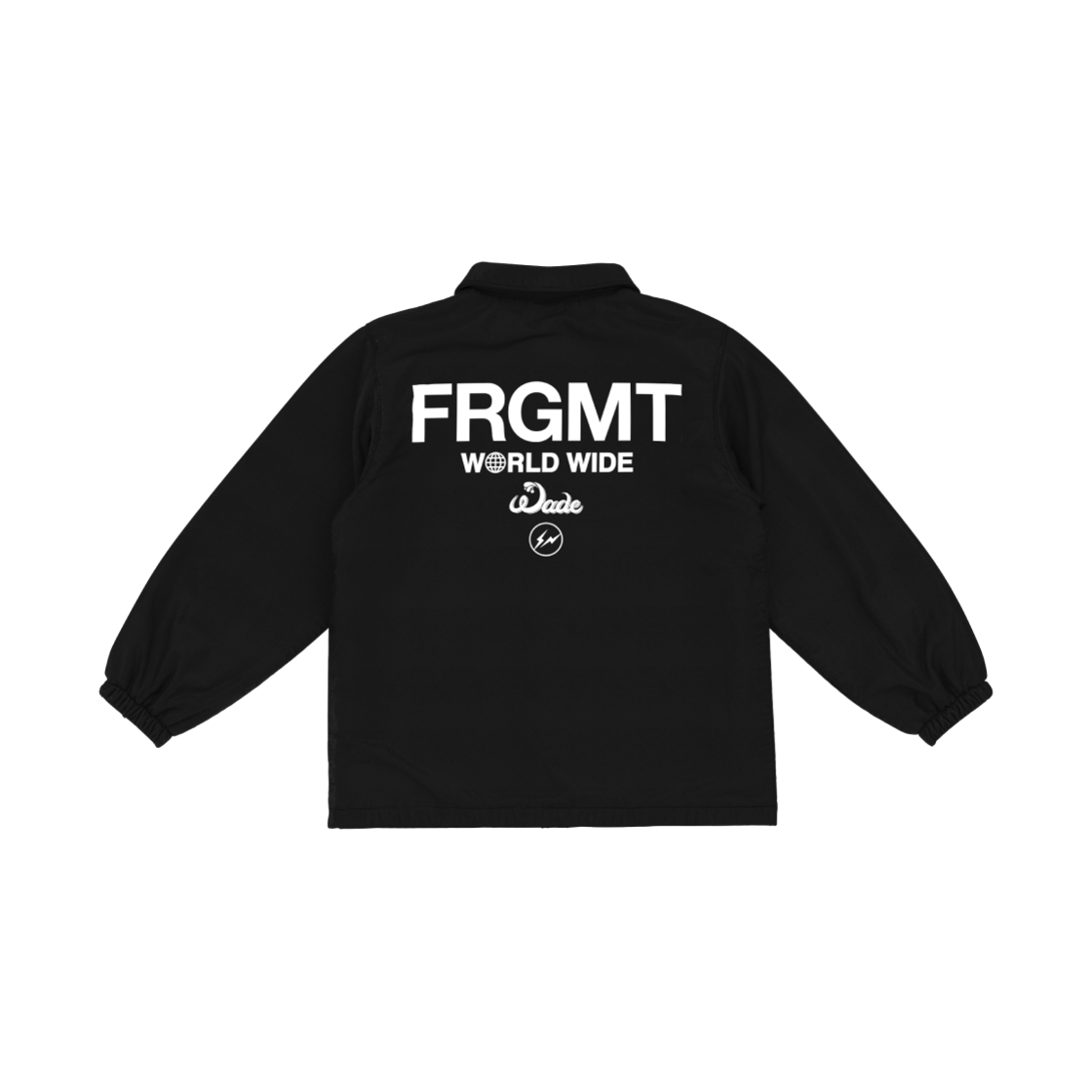 프라그먼트 x 웨이드 x 코치 자켓 블랙(Fragment x Wade Coach Jacket Black)