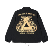 Palace x Stella Artois Coach Jacket Black - 21FW