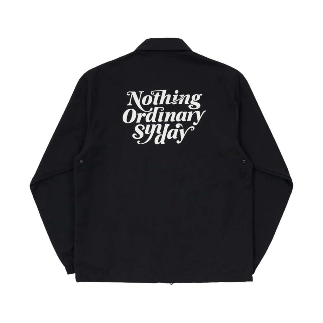 - NOS7 Coach Jacket Black